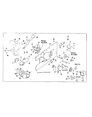 Mainplate components