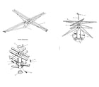 Sears 51271201-79 top and bottom seat support diagram