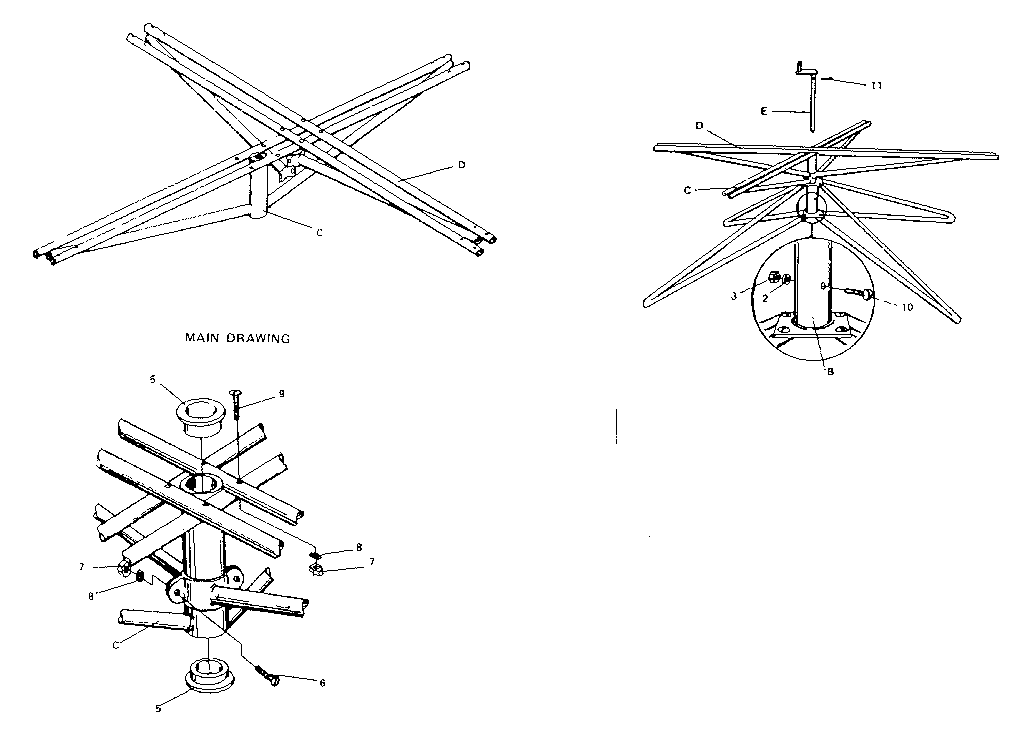 Top and bottom seat support