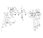 Sears 5127293179 frame assembly diagram