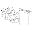 Sears 5127293179 slide assembly #96103 diagram