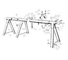 Sears 5127294979 frame assembly diagram