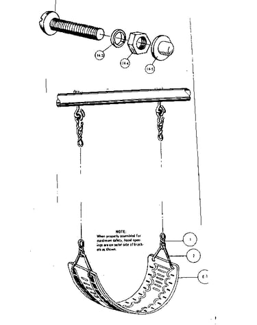 E-swing assembly