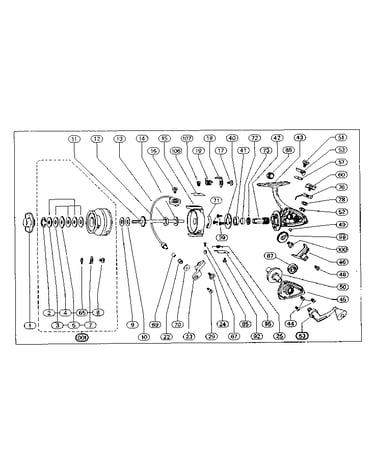 Spinning reel assembly