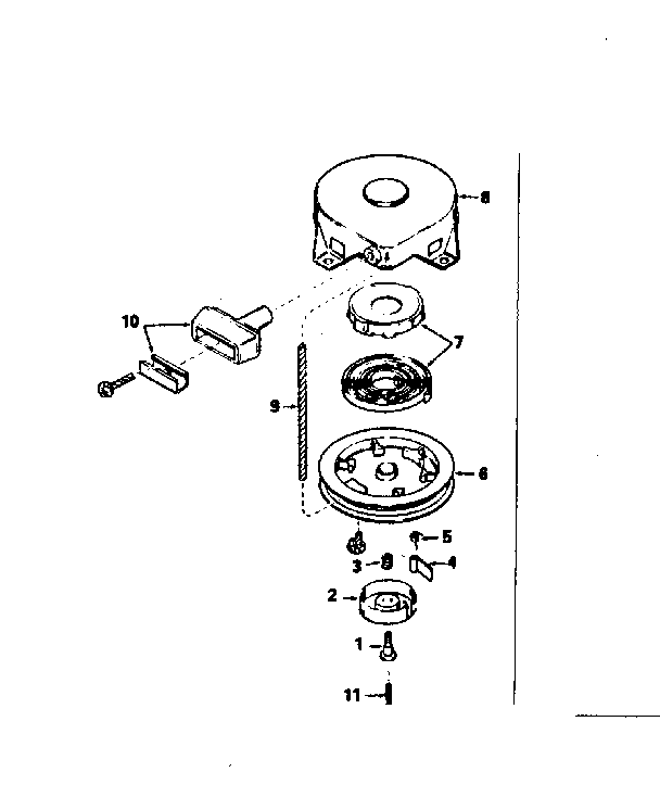 REWIND STARTER NO. 590420