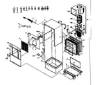 Kenmore 5656107 blower assembly diagram