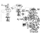 Briggs & Stratton 82900 TO 82997 (0010 - 0045) replacement parts diagram