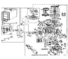 Briggs & Stratton 140700 TO 140707 (0010 - 0140) replacement parts diagram