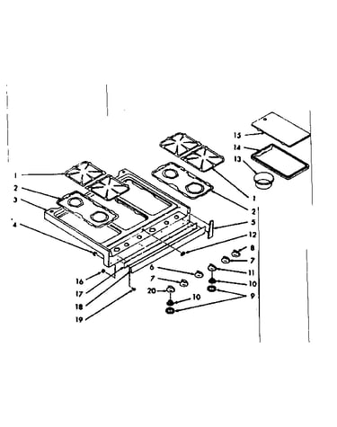 Main top section