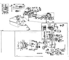 Briggs & Stratton 145200 TO 145254 (0110 - 0134) replacement parts diagram