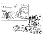 Briggs & Stratton 144400 TO 144454 (0015 - 0050) replacement parts diagram