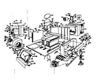 Kenmore 729812020 functional replacement parts diagram