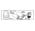 Kenmore 729812140 compressor/overload and run cap diagram