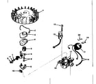 Tecumseh H35-45241G magneto no. 610690a diagram