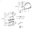 Kenmore 3462165080 attachment parts diagram