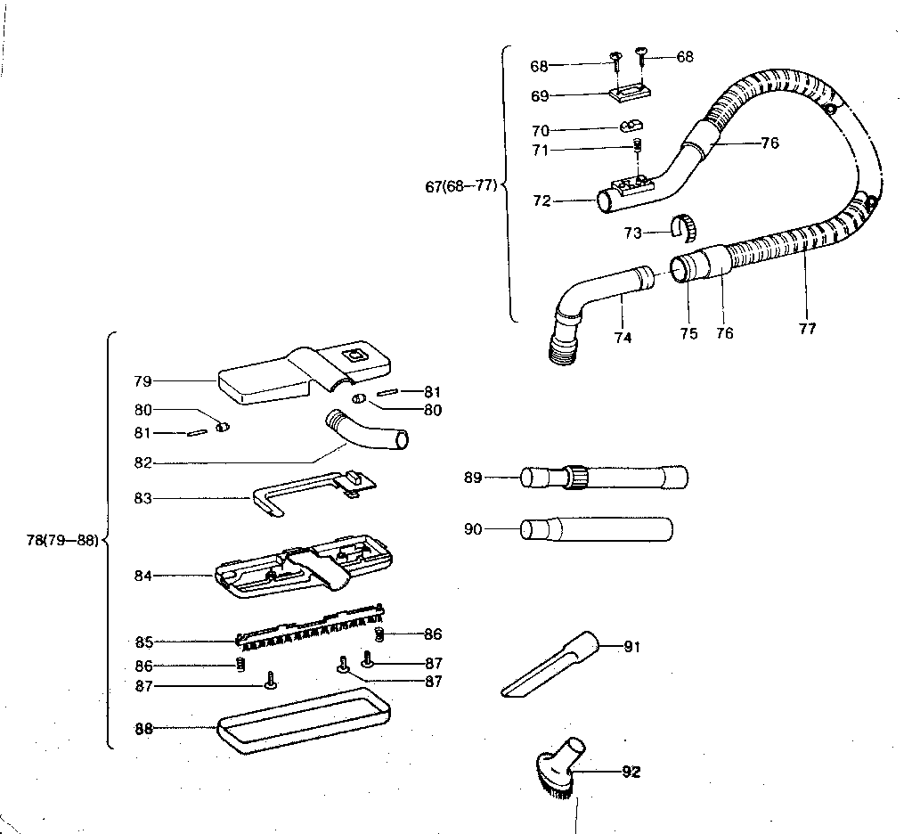 Attachment parts