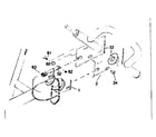 Sears 466459210 frame assembly diagram