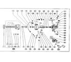 Sears 53531344 sp44 spinning reel assembly diagram