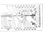 Sears 53541445 sp45 reel assembly diagram
