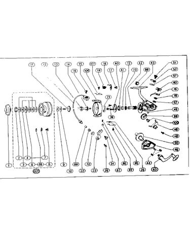 Sp45 reel assembly