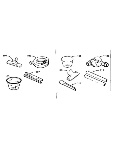 Optional cleaning accessories