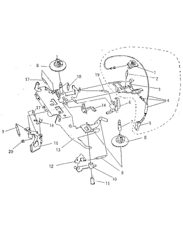 'ribbon cassette & correction cassette mechanism'