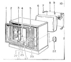LXI 56444221150 cabinet diagram