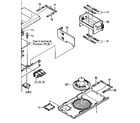 LXI 56436300150 speaker and battery compartment assembly diagram