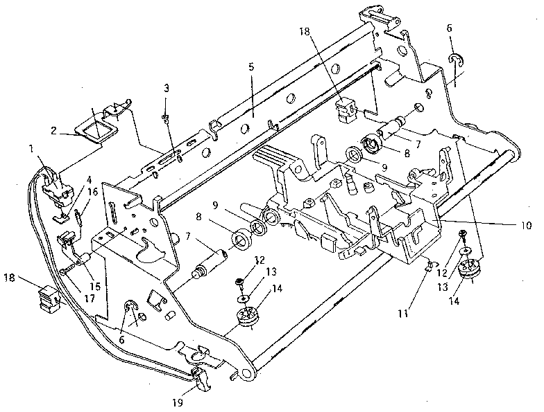 'carrier molding, rails, & frames'