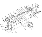 Sears 53882 'element drive' diagram