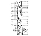 LXI 57223960800 mechanism, bottom diagram
