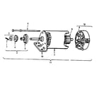 Briggs & Stratton 220707-0139-01 starter motor group diagram
