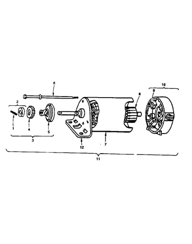Starter motor group