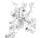 Tecumseh H30-35306J basic engine diagram