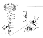 Tecumseh H30-35306J magneto no. 610690a diagram