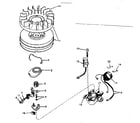 Tecumseh H35-45352L magneto no. 610940 diagram