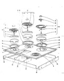Cook top section