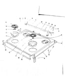 Cook top section