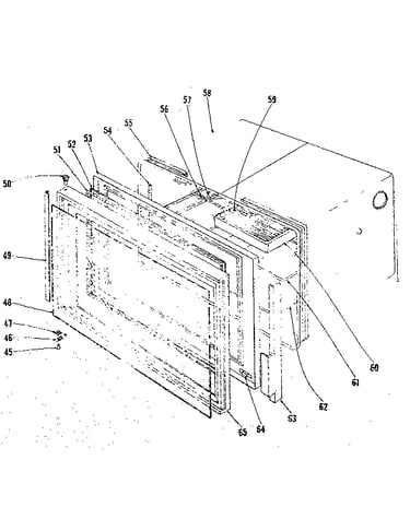 Upper oven section