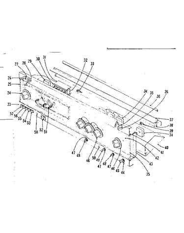 Control panel section