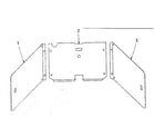 Kenmore 1019126600 oven liner accessory diagram