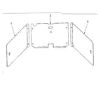 Kenmore 1019386550 oven liner accessory diagram