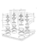 Cook top section