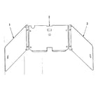 Kenmore 1019666501 oven liner accessory diagram