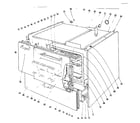 Kenmore 1019666641 body section diagram