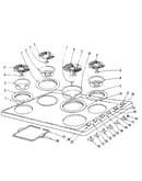 Cook top section
