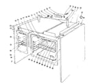 Kenmore 1019676441 body section diagram