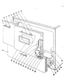Door and drawer section for 101.9676401