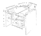 Kenmore 1019676500 body section diagram