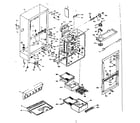 Kenmore 1066657132 cabinet parts diagram